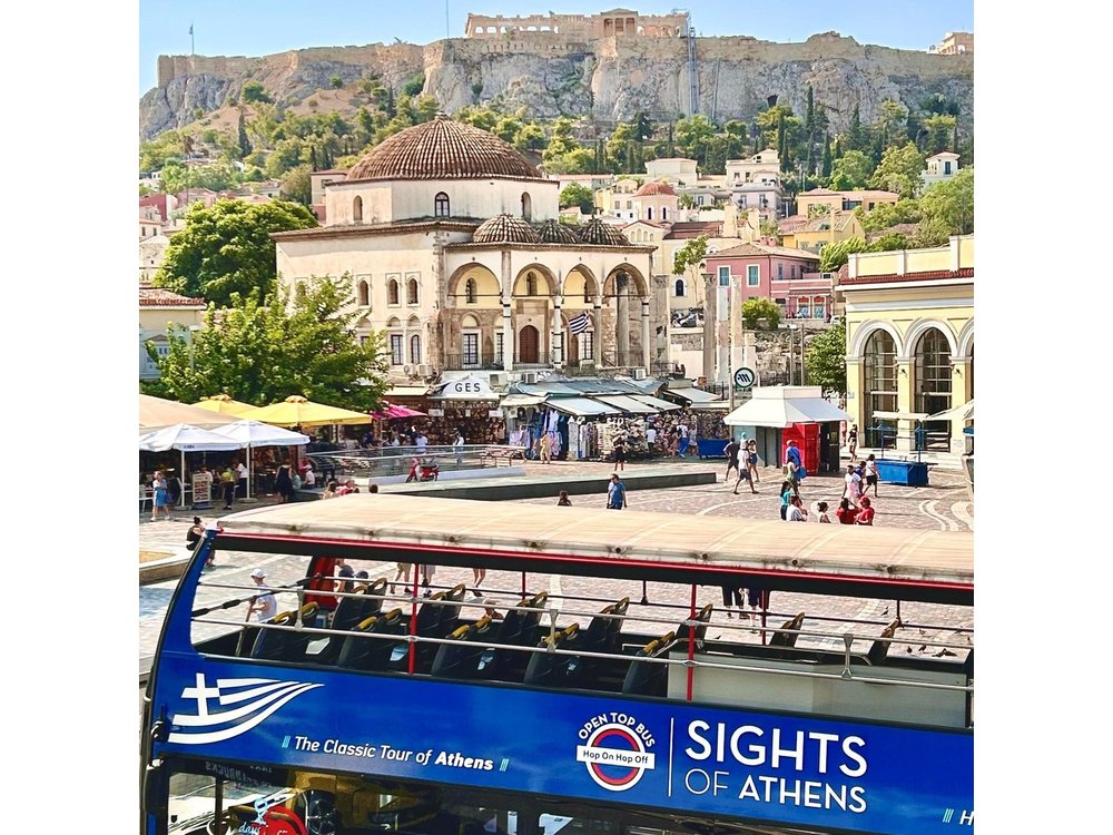 Hop on Hop Off Classic tour of Athens, Piraeus & Beaches