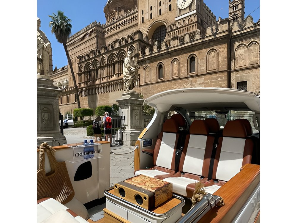 Palermo : Historic Center, Catacombs & Monreale CruiserCar Tour