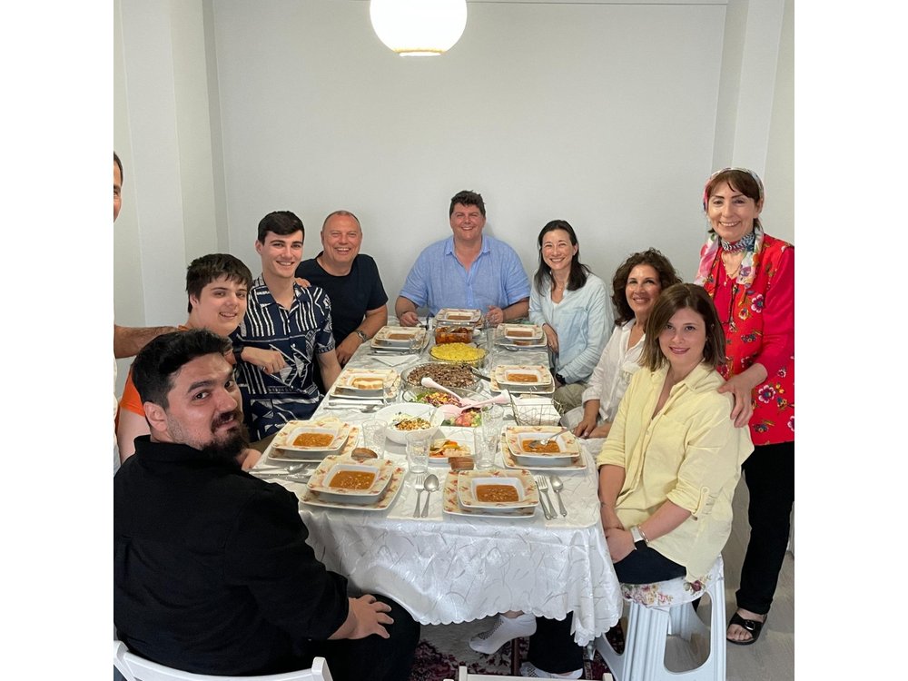 Social Home Dinner with Local Family with Mom's Food