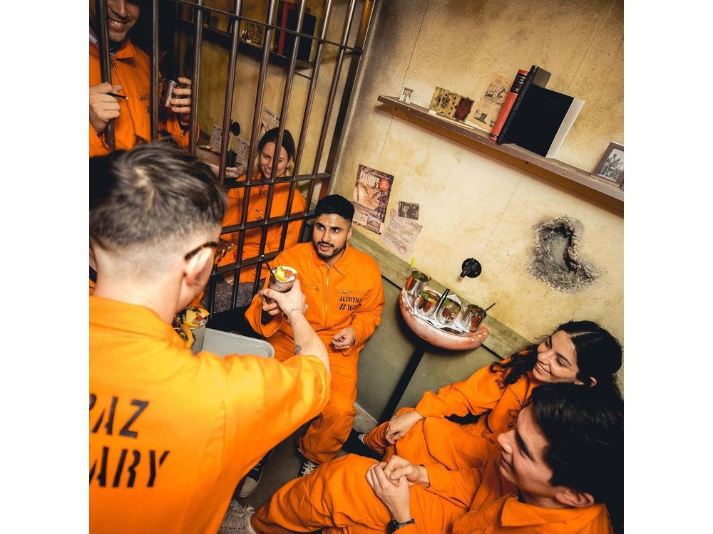 Alcotraz Prison Cocktail Experience in Bristol