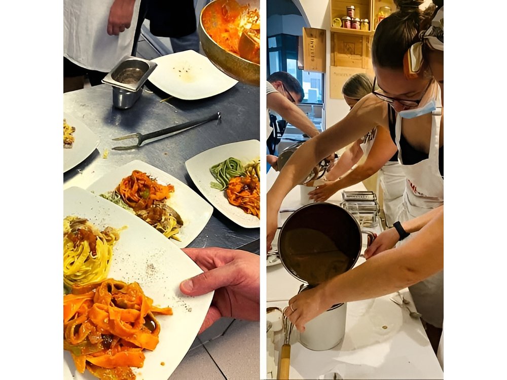 Fettuccine, Ravioli, and Tiramisu Cooking Class in Rome