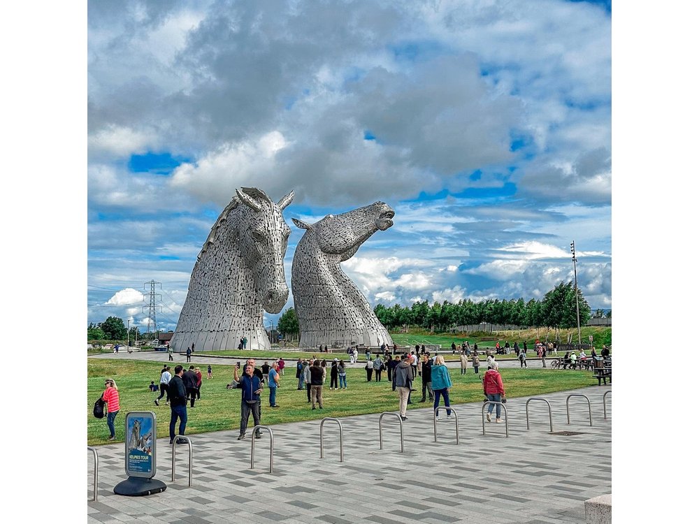 Loch Lomond, The Kelpies and Stirling Castle from Edinburgh