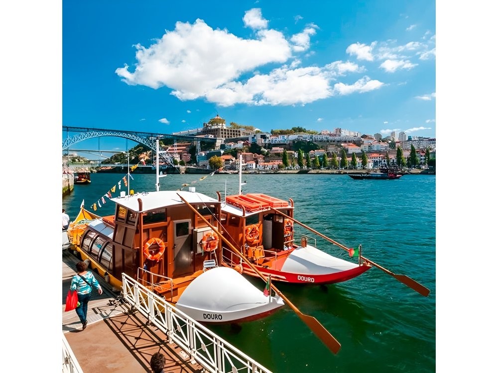 Porto Full Day City Tour Wine Tasting and Six Bridges Cruise
