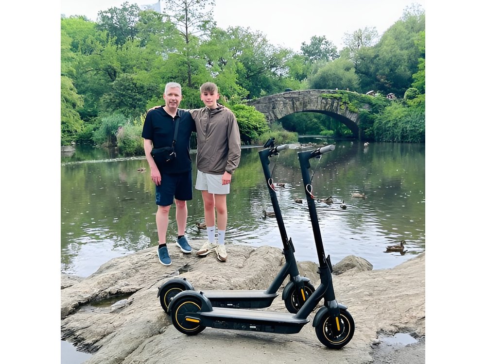 New York Central Park Guided Electric Scooter Tour