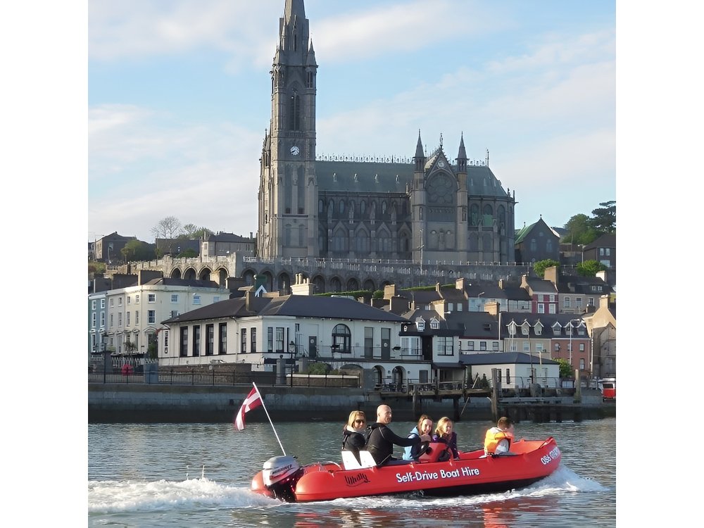 Self Drive Boat Tours of Cork Harbour. Be your own captain!