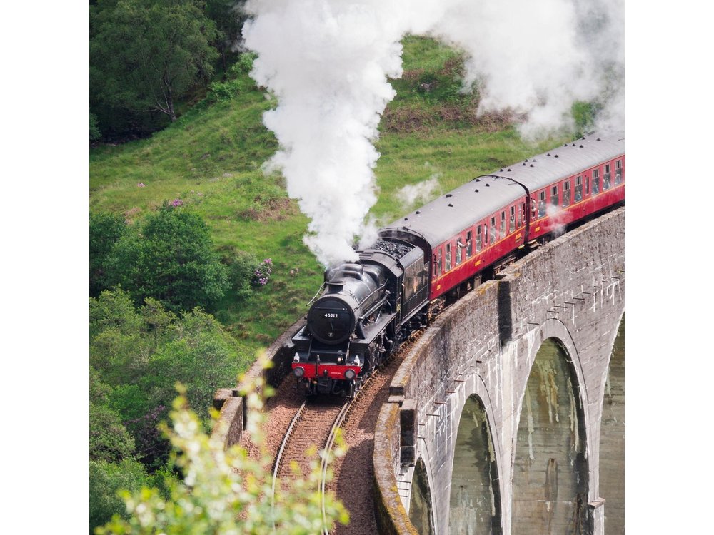 Glenfinnan Viaduct Glencoe and Fort William Tour from Edinburgh