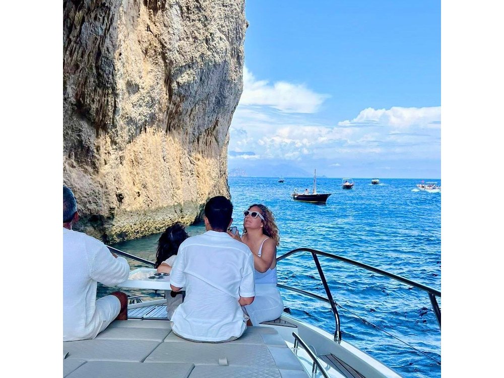 Private boat tour from Naples to Capri+Amalfi Coast JEANNEAU DB43