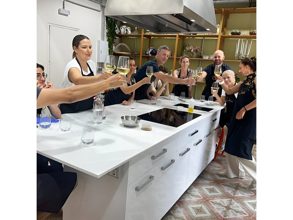 Spanish Tapas & Paella Cooking Class in Central Madrid with Lola