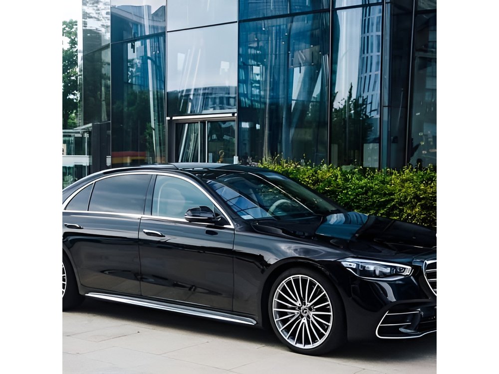 Warsaw Sightseeing with NEW Mercedes Sclass !!!
