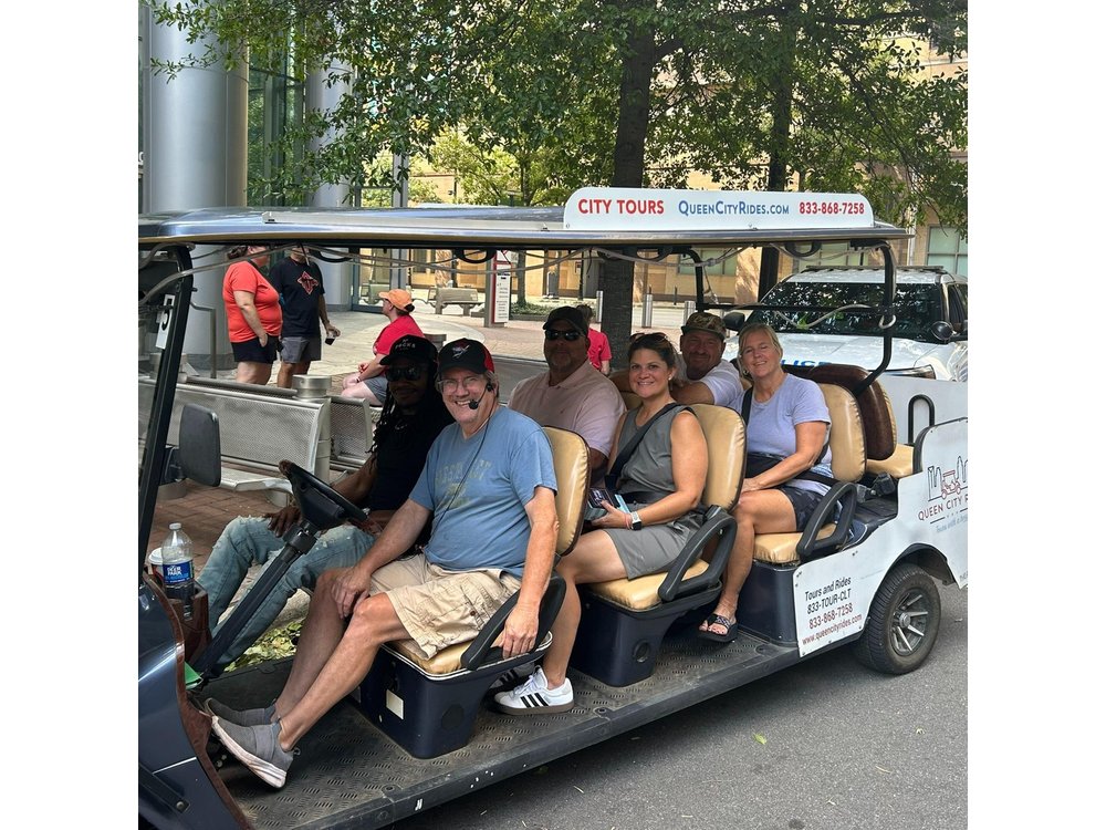 Charlotte's Original Historical City Tour on Eco- Friendly Cart