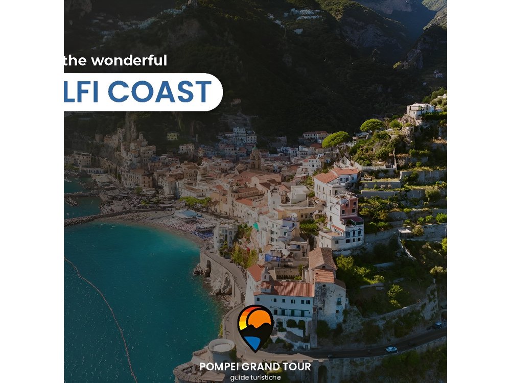 Positano, Amalfi and Pompeii Private Tour with Minivan and Guide