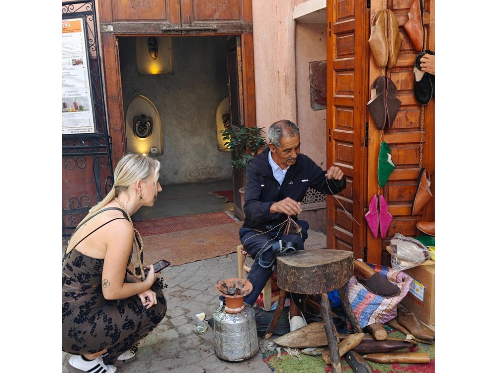 Marrakech Medina Colorful Souks Guided Tour