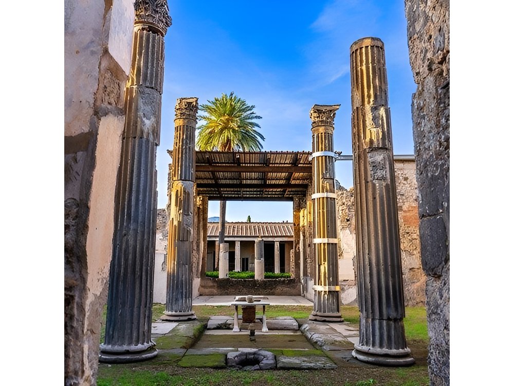 From Rome: Best of Pompeii Guided Tour and Sorrento Day Trip