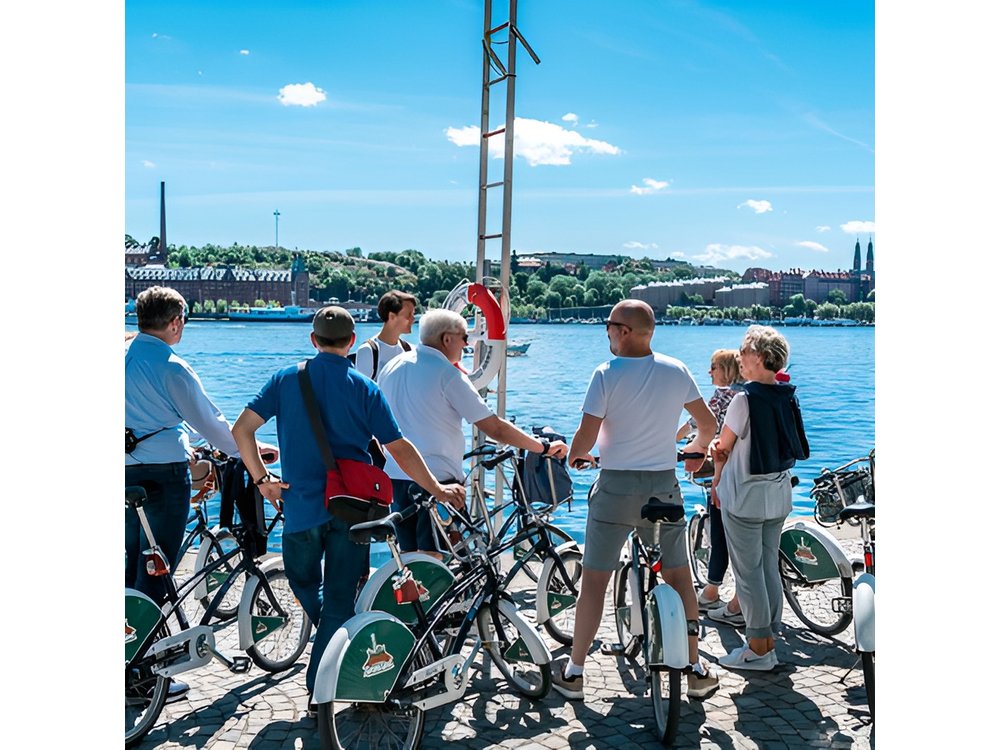 Stockholm’s Urban Treasures Private Bike Tour