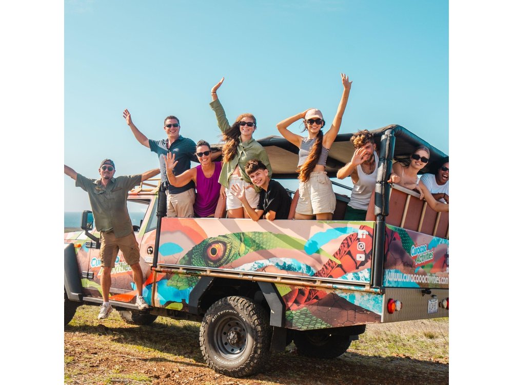 Curaçao Cave Kunuku and Porto Mari Jeep Safari Adventure