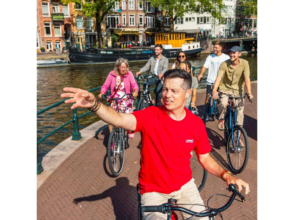 Amsterdam Highlights Bike Tour - Guided in EN/ES/DE/NL