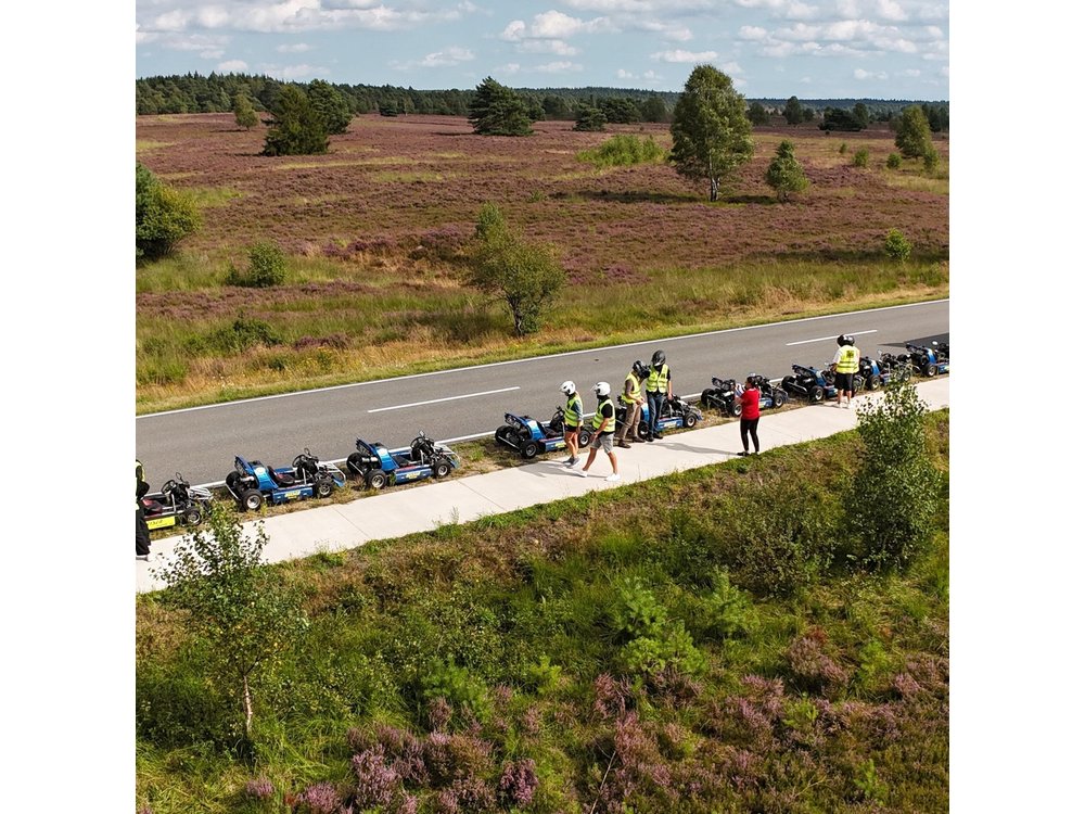 Überland Kart tour in the Hamburg area