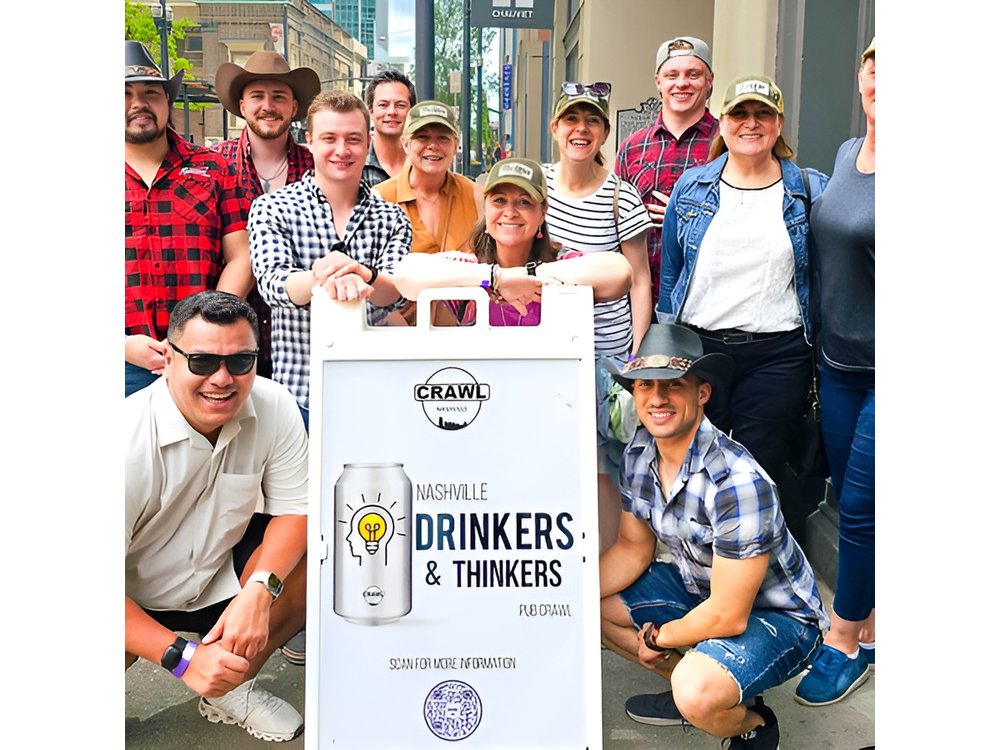 Nashville Bar Crawl & Trivia Game with Shot Included