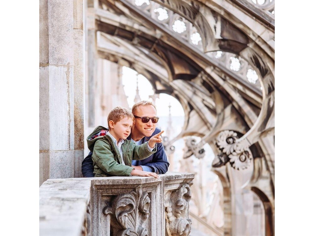 Milan Kids Tour: Duomo Rooftop, Gelato Tasting & Leonardo Museum