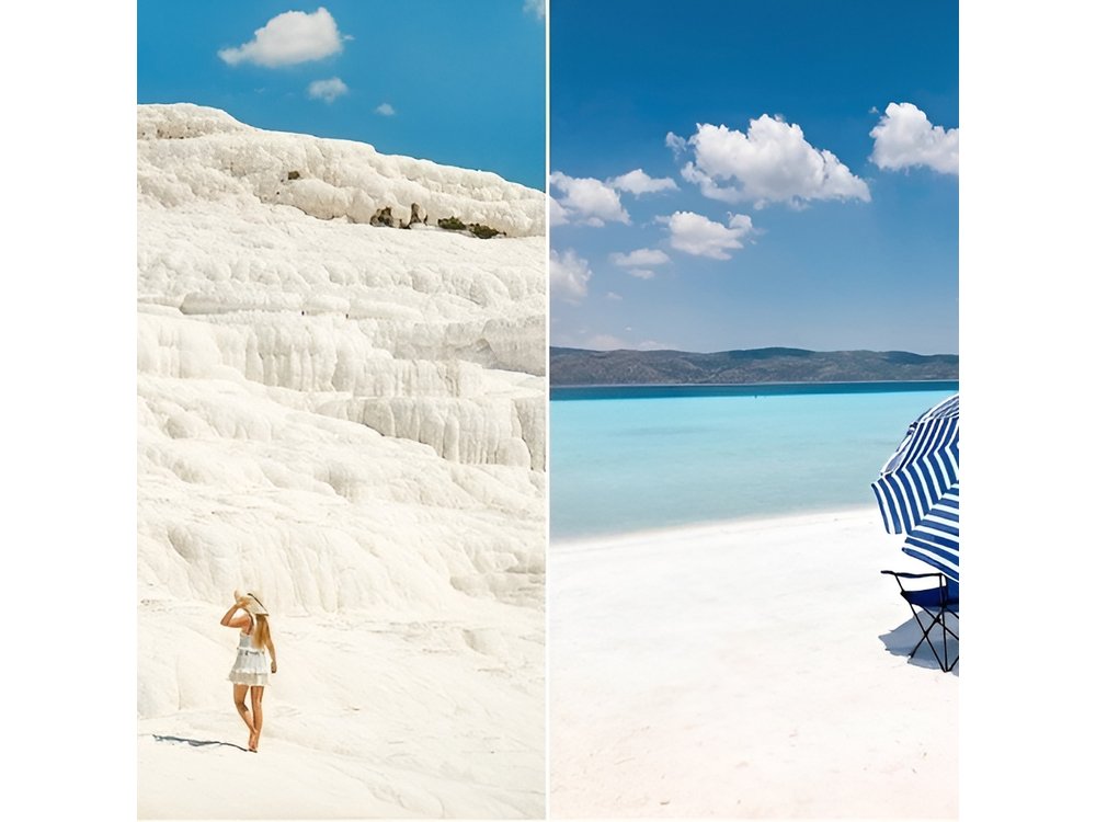 Antalya / Belek : Salda Lake & Pamukkale Tour With Thermal Pools