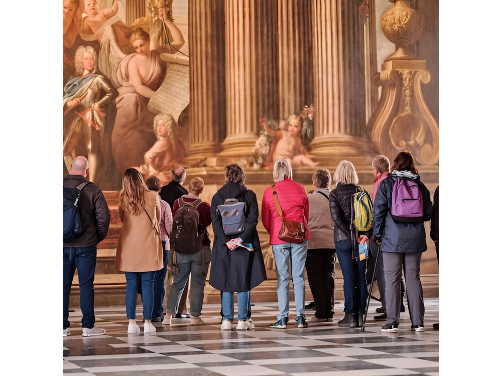 London: Naval College + Painted Hall + Uber Boat: One Way Trip