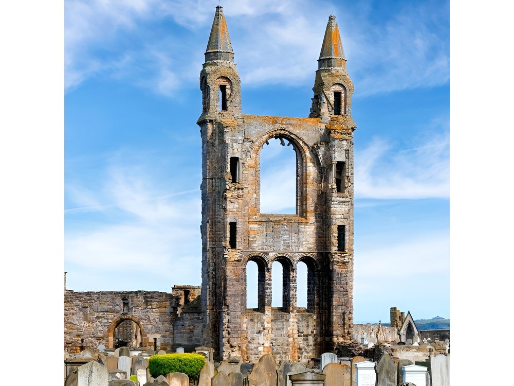 St Andrews, Fife Coast Walk & Historic Abbey Tour from Edinburgh