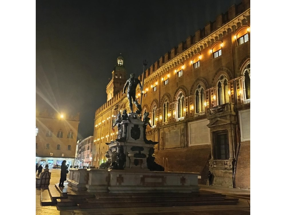 Bologna By Night Sipping Through the City