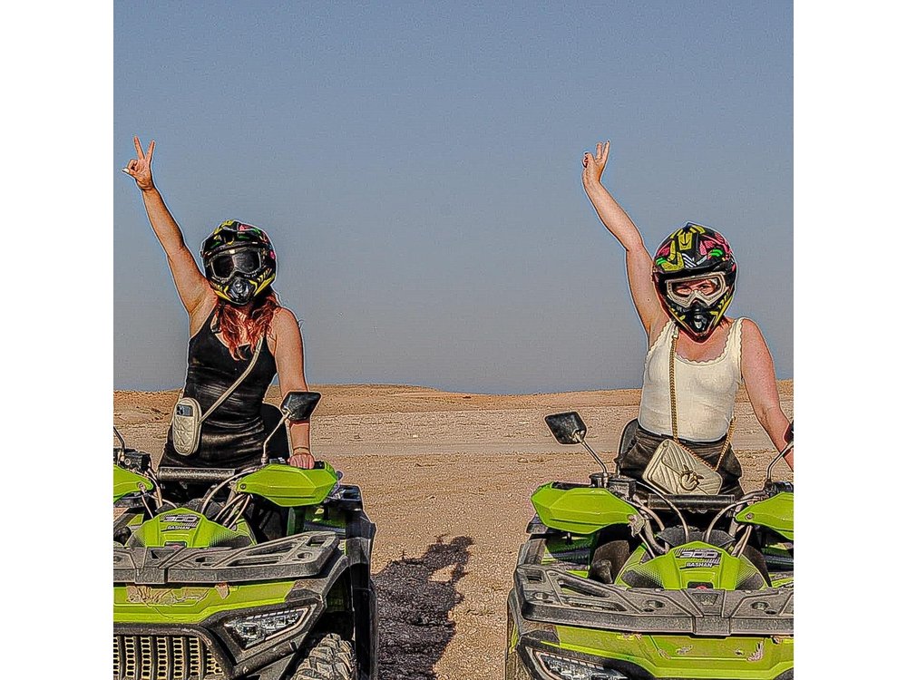 MARRAKECH QUAD BIKE : Sunset & Dinner Show & Camel Desert