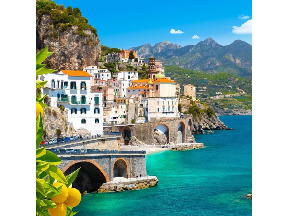 Full Day Amalfi, Sorrento, Positano Tour from Naples Cruise Port