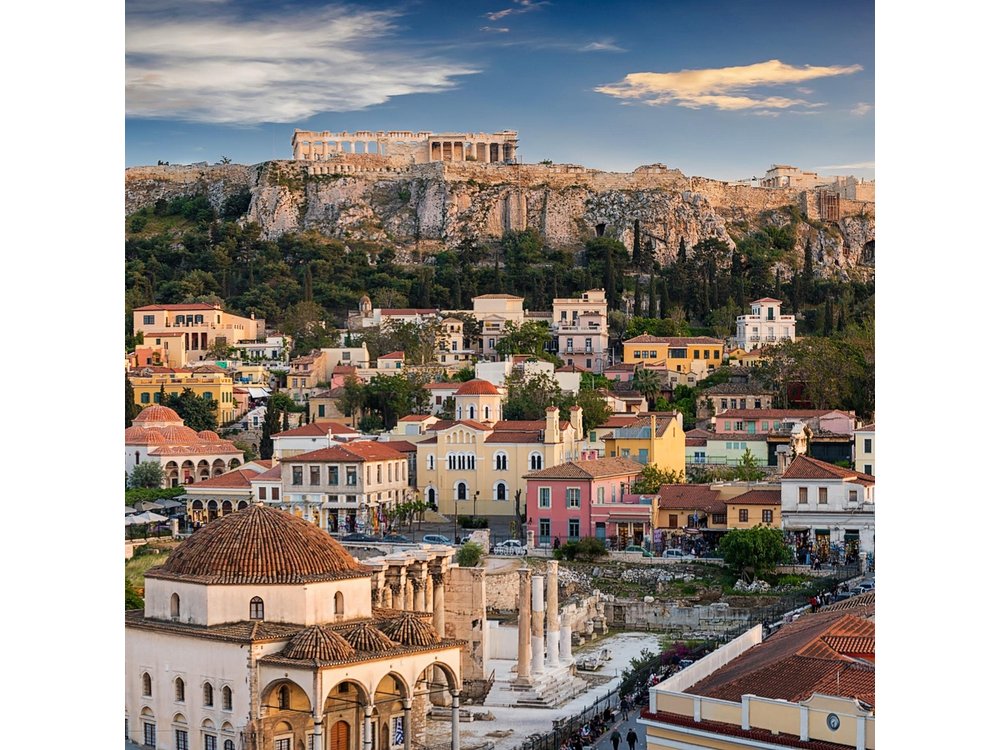 Athens City Tour with Acropolis & Plaka from Piraeus Cruise Port