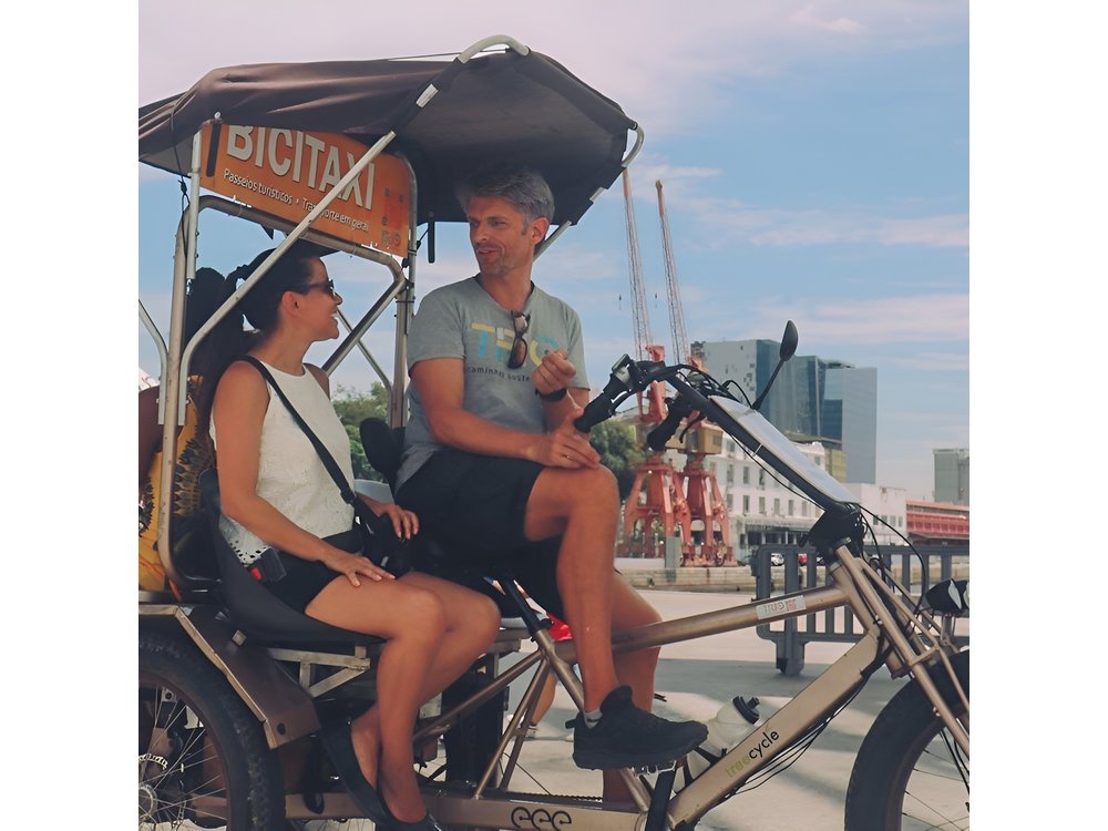 Pedicab Tour of the Historical City Centre in Rio De Janeiro
