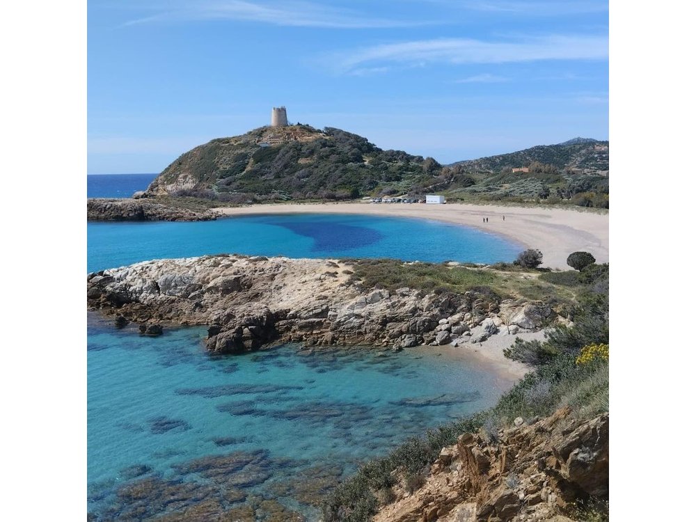 Chia Beaches Tour from Cagliari with van