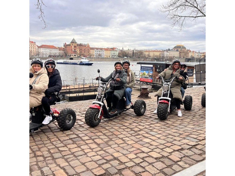 Prague Electric Trike Tour - Sightseeing, Viewpoints & Fun
