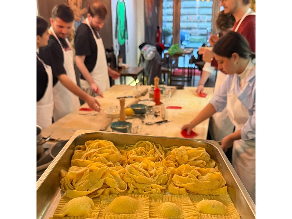 Florence; Cooking Course Pasta/Tiramisu and Lots of Wine