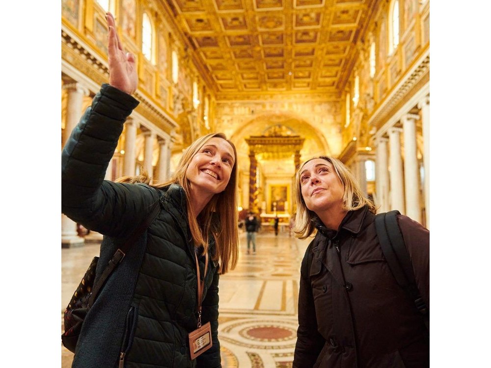 Rome: 4 Major Basilicas Private Tour with Driver at Disposal