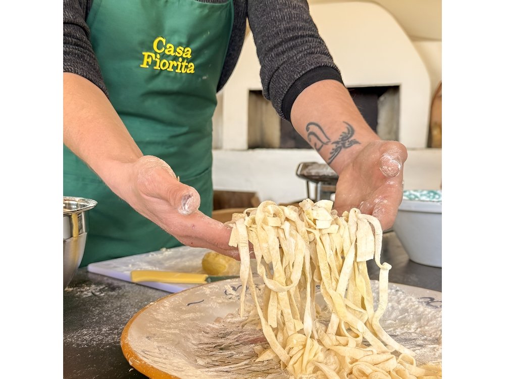 Sorrento : Cooking class & Wine Pairing with Sommelier by the Sea