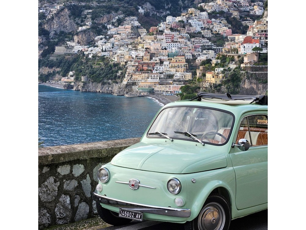 Private Vintage Fiat 500 Tour of the Amalfi Coast