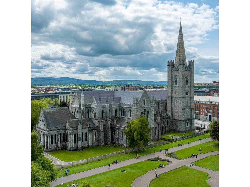 St Patricks Cathedral-Dublin Castle Exterior & Book of Kells Tour