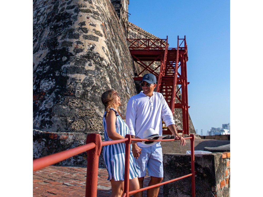 City Tour in Cartagena with visit to San Felipe Castle