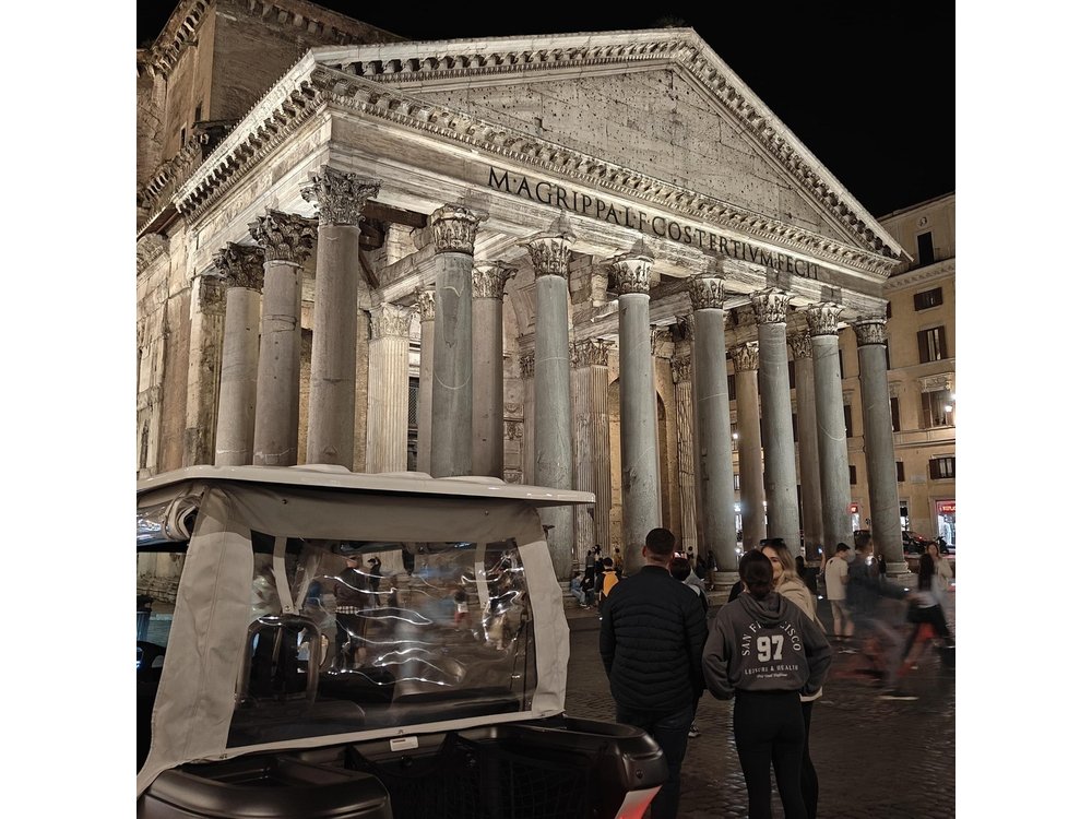 Rome: Private Night Golf Cart Tour Under the Stars