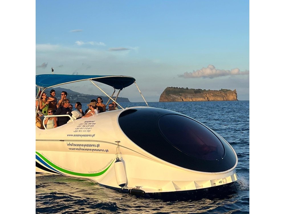 Glass Bottom Boat Tour & Snorkeling in São Miguel, Azores