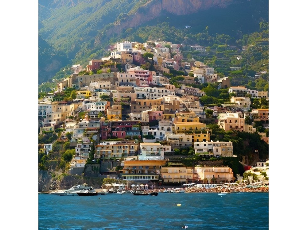 From Rome: Amalfi Coast, Positano & Amalfi by boat and train