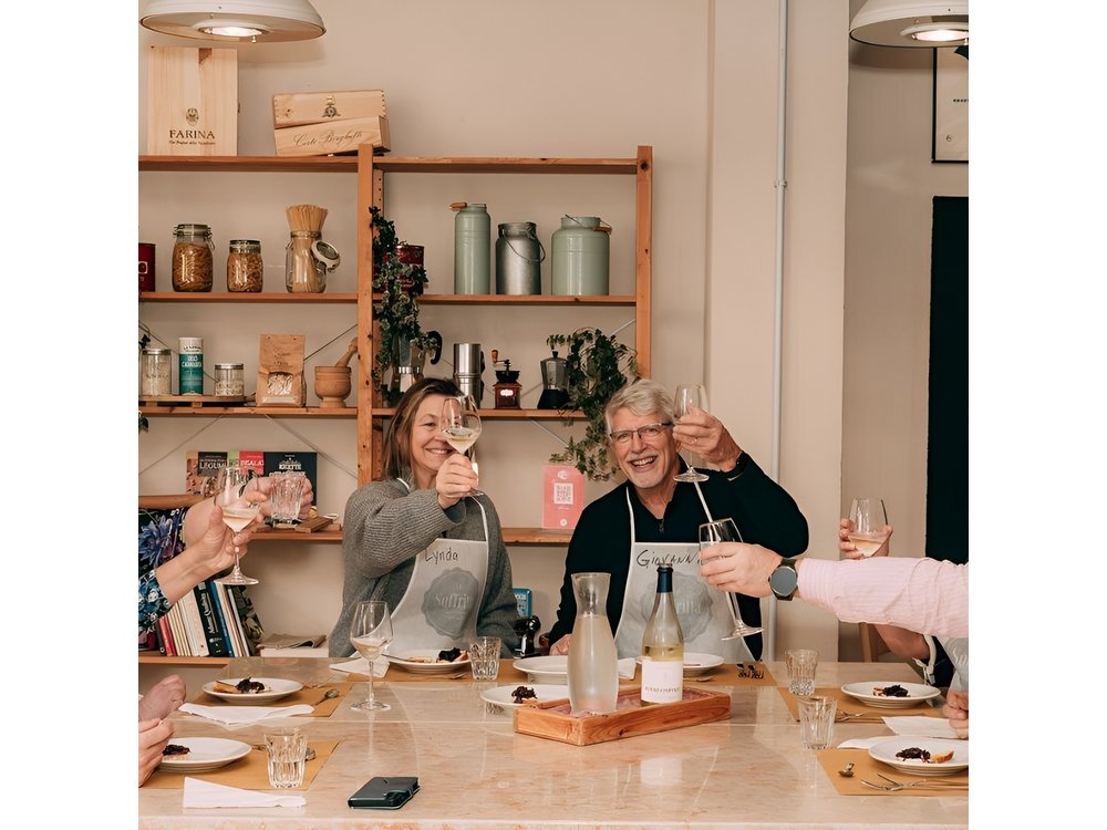 Homemade Pasta & Italian Dishes at Cooking School in Verona
