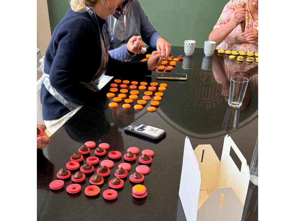 Paris Macaron baking class with a Chef Patissier