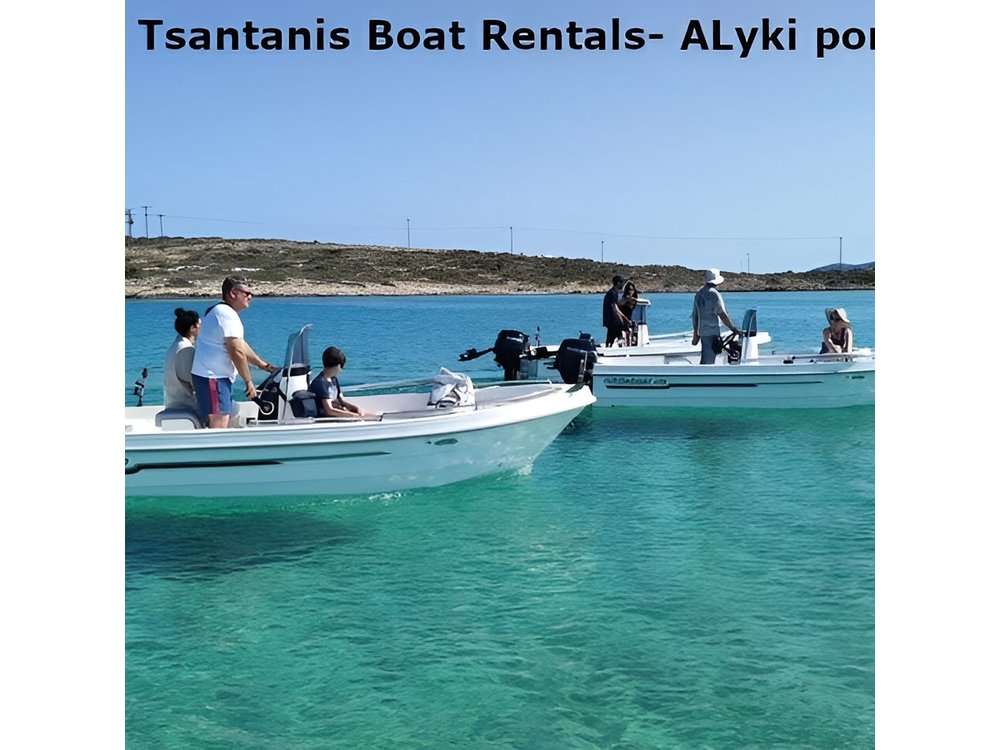 Full Day or Half Day Paros Private Boat Rental