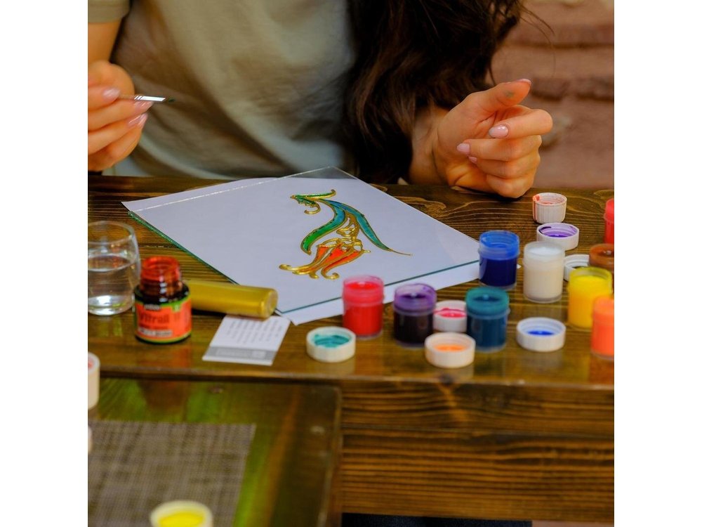 Istanbul Traditional Stained Glass Painting Workshop