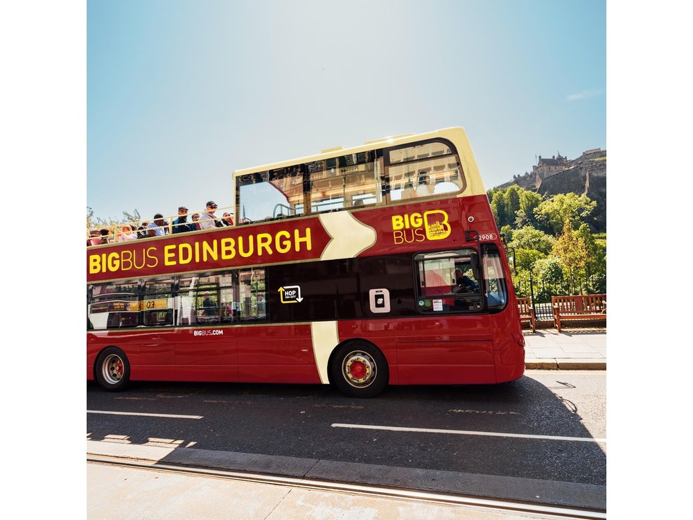 Big Bus Edinburgh 24 or 48 hour Hop-on Hop-off Sightseeing Tour