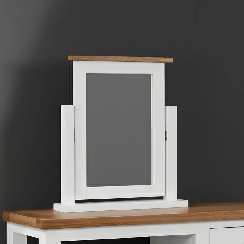 Photo 1 of Lundy dressing mirror - white painted Photo 1 of Lundy dressing mirror - white painted