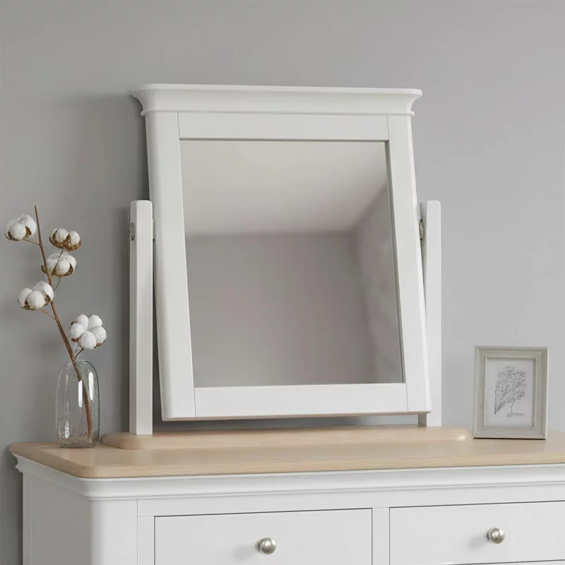 Photo 1 of Cromwell dressing mirror - white painted Photo 1 of Cromwell dressing mirror - white painted