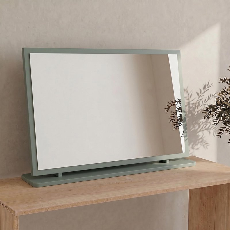 Photo 1 of Java dressing mirror - large - reed green Photo 1 of Java dressing mirror - large - reed green